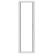 Рама задняя 37U для 19" оборудования в корпуса DAE/CQE 1800 x 600мм DKC R5CRK1860