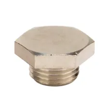 Заглушка M16x1,5, никелированная латунь DKC 6050-16A