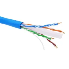 Информационный кабель неэкранированный  U/UTP 4х2 CAT6A, LSZH, синий DKC RN6AUULS5BL