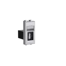 USB 2.0 розетка модульная, тип А-А, "Avanti", "Закаленная сталь", 1 модуль DKC 4404401