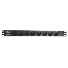 БРП 19" 16A Вых: 8хSchuko, Вх: Schuko 2м DKC R519SH8
