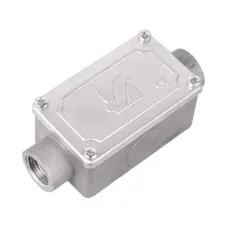 Коробка протяжная алюминиевая, 2 ввода 180°, М25х1,5 ,IP55, 118х51х42мм DKC 6030-25