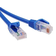 Патч-корд неэкранированный CAT5E U/UTP 4х2, LSZH, синий, 0.5м DKC RN5EUU4505BL