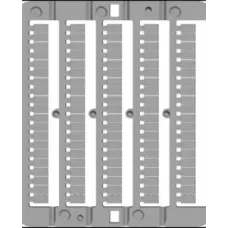 Маркировка для клемм ДКС, жесткая, 5х8мм. Период 5мм. Белая DKC NUTB0851