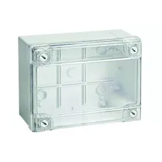 Коробка ответвит. с гладкими стенками и прозрачной крышкой, IP56, 380х300х120мм DKC 54420I