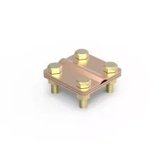 Соединитель пруток - полоса, 57х80 мм, медь DKC NG3101CU