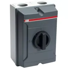 Рубильник 3п KSE3100 TPN 100А в боксе фронт. упр. алюм. ABB 2CMA144585R1000