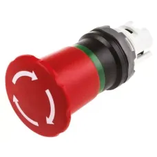 Кнопка MPET4-10R красная ГРИБОК 1SFA611523R1001 ABB