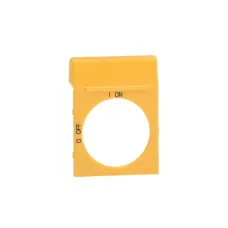 Табличка OPY2 для ручек ОH1..и OH3..ABB 1SCA022353R4200
