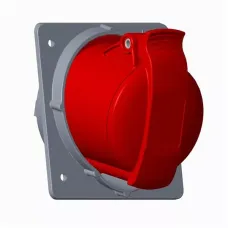 Розетка уг.фл 232RAM6,32A,2P+E,IP44,6ч 2CMA170027R1000 ABB