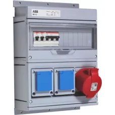 Бокс MP32 с розеткой в сборе IP44 пластик ABB 2CMA168994R1000