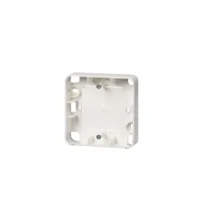 Адаптер для наружного монтажа 1 пост Jussi бел. ABB 2511R-212