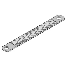 Шина заземл. гибкая 16d7-17х200 (уп.5шт.) ABB AA6840
