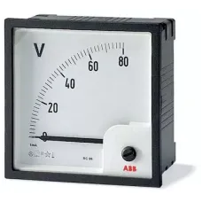 Вольтметр переменного тока VLM1-TV-500-100/600/96 трансф. вкл. ABB 2CSG123220R4001