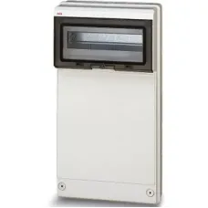 Бокс с глухой передней стенкой 275х570х140 на 12м сер. ABB 13206