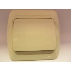 Выключатель 1-кл. TUNA крем./крем. ABB 502-010303-200