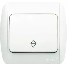 Выключатель 1-кл. ZIRVE проходной бел./бел. ABB 501-010202-209
