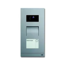 Станция вызывная видео 1-кл. цвет сталь ABB 8300-0-0101