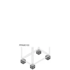 Угловой элемент цоколя H=100мм (4 шт) 1STQ007048A0000 ABB