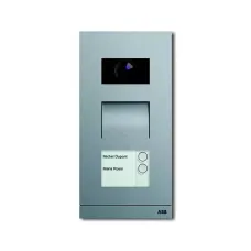Станция вызывная видео 2-кл. цвет сталь ABB 8300-0-0102
