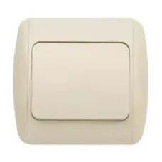 Выключатель 1-кл. ZIRVE крем./крем. ABB 501-010303-200