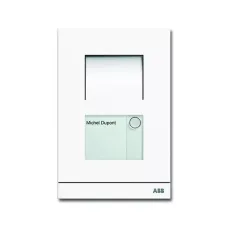 Станция вызывная аудио 1-кл. бел. мат. ABB 8300-0-0086