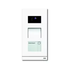 Станция вызывная видео 1-кл. бел. мат. ABB 8300-0-0091
