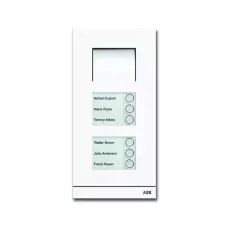 Станция вызывная аудио 6-кл. бел. мат. ABB 8300-0-0277