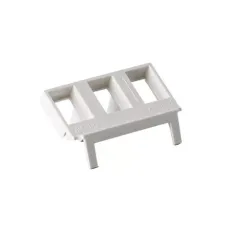 Адаптер для 3-х разъемов RJ45 Keystone ABB AUD51.2
