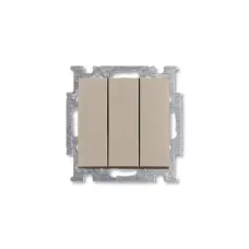 Выключатель 3-кл. Zena крем. ABB 500-010300-254