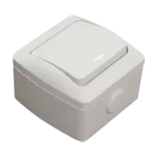 Выключатель 1-кл. EVA проходной c подсв. Led IP54 ABB 554-011500-210