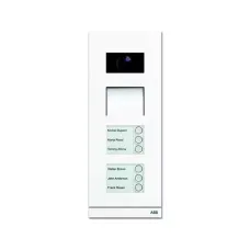 Станция вызывная видео 6-кл. бел. мат. ABB 8300-0-0281