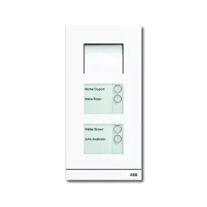 Станция вызывная аудио 4-кл. бел. мат. ABB 8300-0-0276