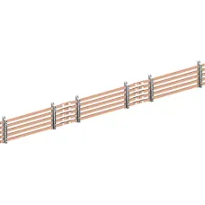 Шина 12х5мм Ш=1 ABB ZX1080