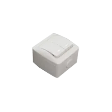 Выключатель 2-кл. EVA с подсветкой Led IP54 ABB 554-011500-203