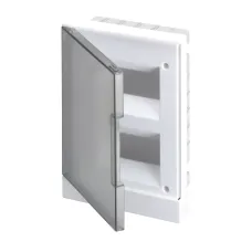 Бокс в нишу Basic E 16М сер. прозр. дверь (с клемм) ABB 1SZR004002A1205
