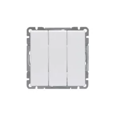 Выключатель 3-кл. Impressivo бел. ABB 10631UC-84