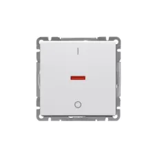 Выключатель 2п Impressivo бел. ABB 1062UC-84