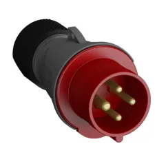 Вилка кабельная Easy&Safe 316EP3 16А 3P+E IP44 3ч ABB 2CMA101953R1000