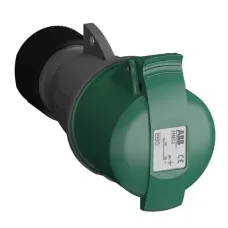 Розетка кабельная 316EC2 Easy&Safe 316EC2 16А 3P+E IP44 2ч ABB 2CMA102008R1000