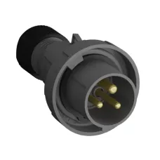 Вилка кабельная Easy&Safe 216EP12W 16А 2P+E IP67 12ч ABB 2CMA101074R1000