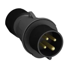 Вилка кабельная Easy&Safe 316EP7 16А 3P+E IP44 7ч ABB 2CMA101957R1000