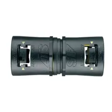 Фитинг AT прямой поворот. пласт. d54 черн./желт. ABB 7TCA296170R0745