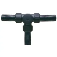 Фитинг AR Т-образный пласт. d34 черн. (уп.10шт) ABB 7TCA296000R1468