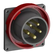 Вилка с прямым фланцем Easy&Safe 416EBU6W 16А 3P+N+E IP67 6ч ABB 2CMA101270R1000