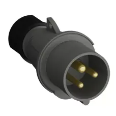 Вилка кабельная Easy&Safe 216EP1 16А 2P+E IP44 1ч ABB 2CMA101943R1000